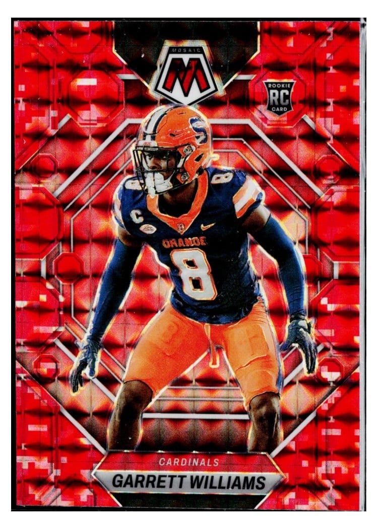 2023 Panini Mosaic Base Set Garrett Williams #321 card