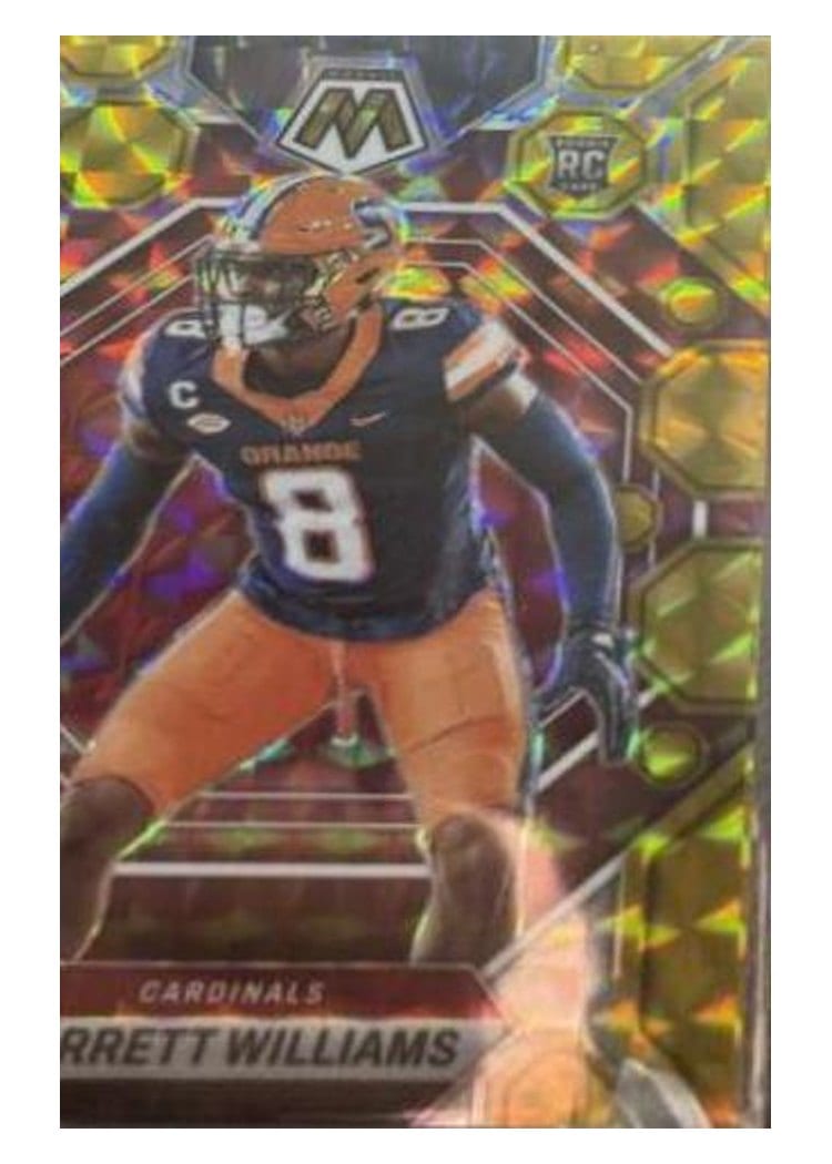 2023 Panini Mosaic Base Set Garrett Williams #321 card