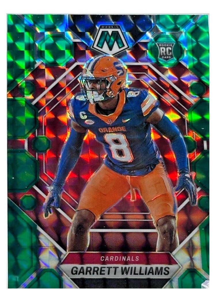 2023 Panini Mosaic Base Set Garrett Williams #321 card