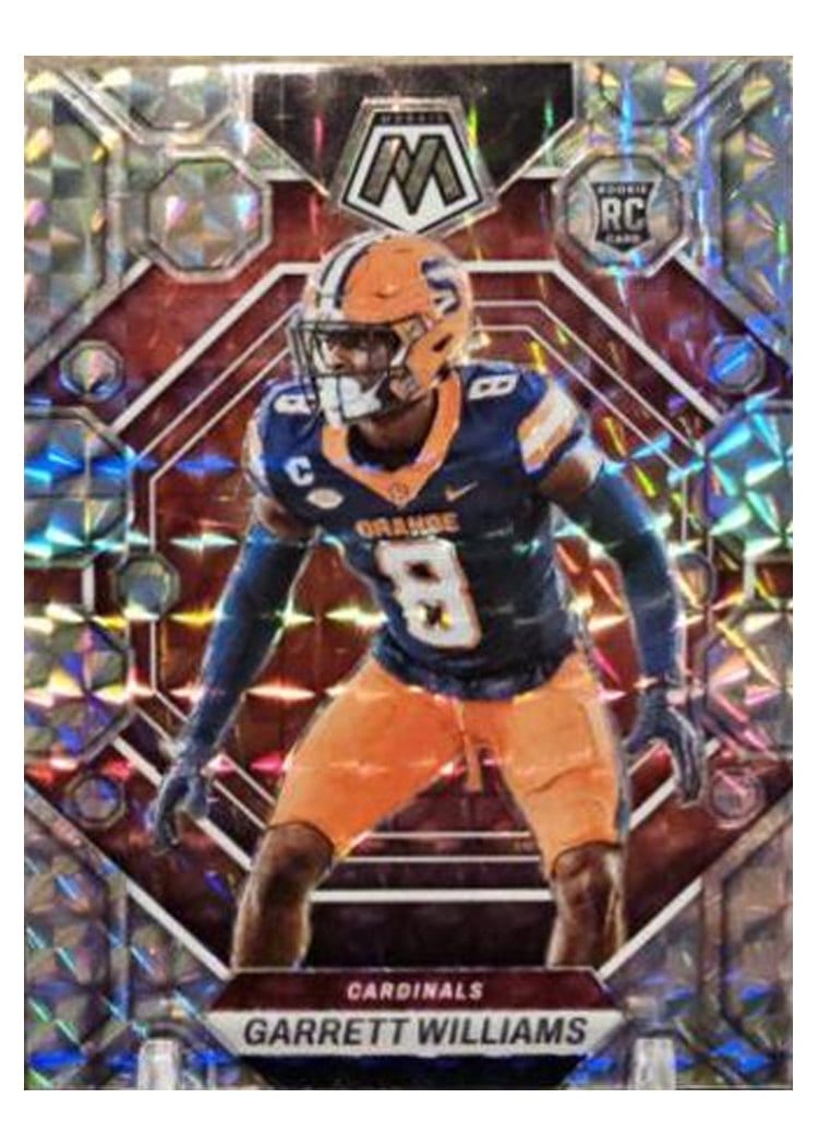 2023 Panini Mosaic Base Set Garrett Williams #321 card