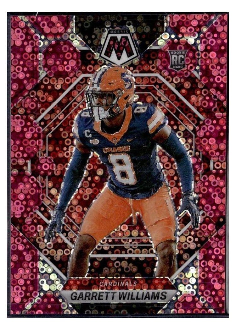 2023 Panini Mosaic Base Set Garrett Williams #321 card