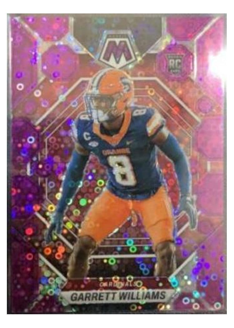 2023 Panini Mosaic Base Set Garrett Williams #321 card