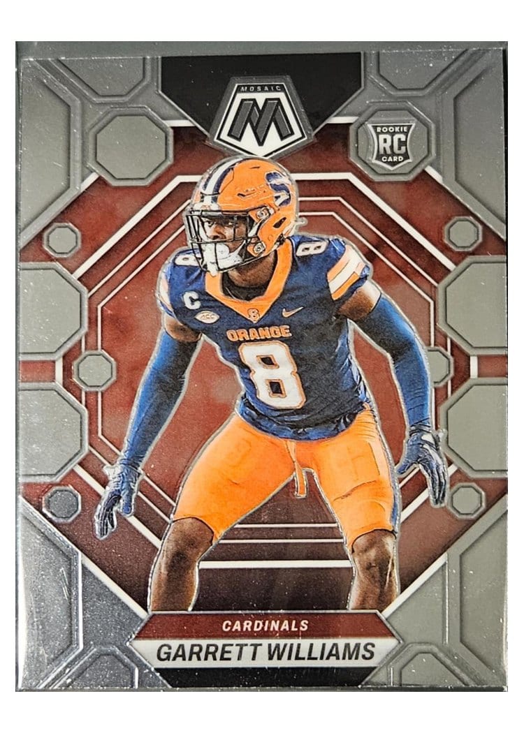2023 Panini Mosaic Base Set Garrett Williams #321 card