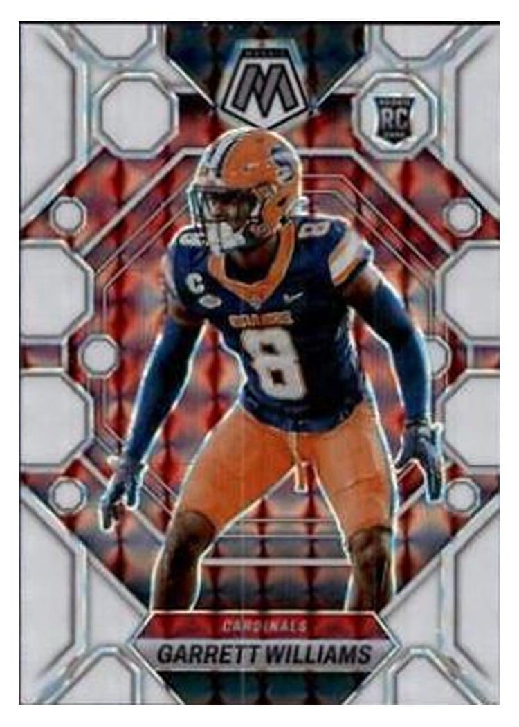 2023 Panini Mosaic Base Set Garrett Williams #321 card