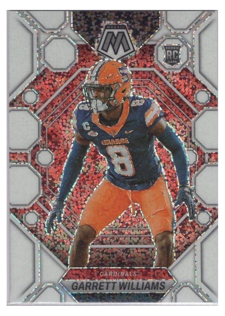 2023 Panini Mosaic Base Set Garrett Williams #321 card