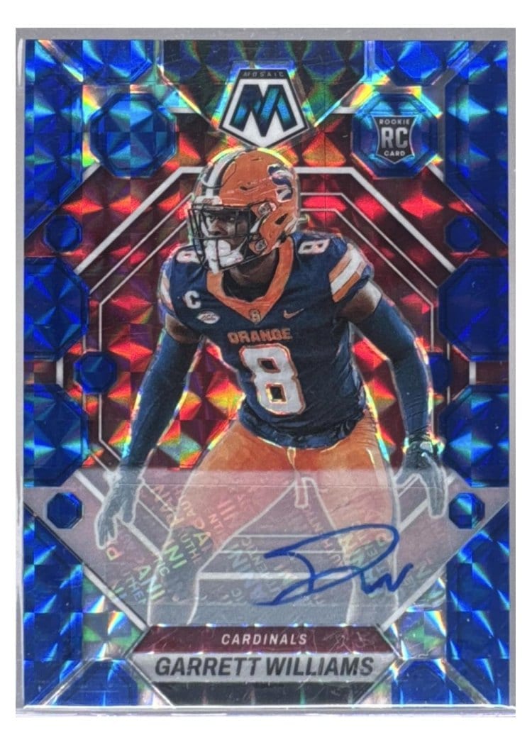 2023 Panini Mosaic Base Set Garrett Williams #321 card