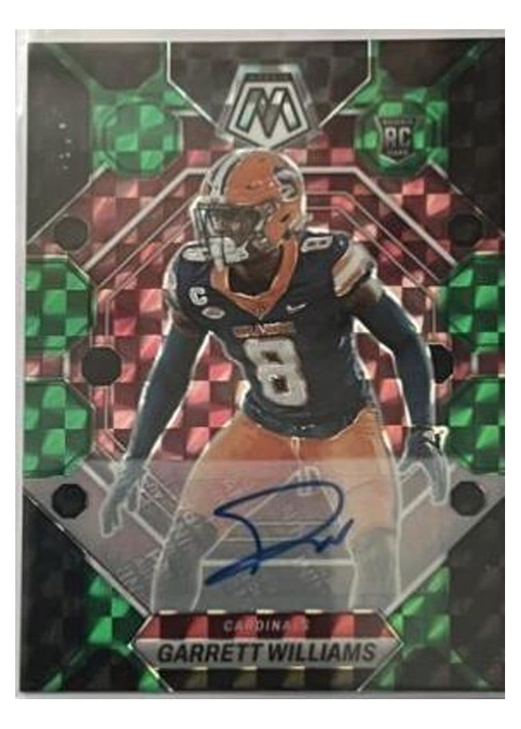 2023 Panini Mosaic Base Set Garrett Williams #321 card