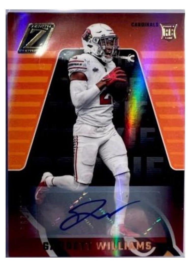 2023 Panini Zenith Rookies Autographs Garrett Williams #141 card