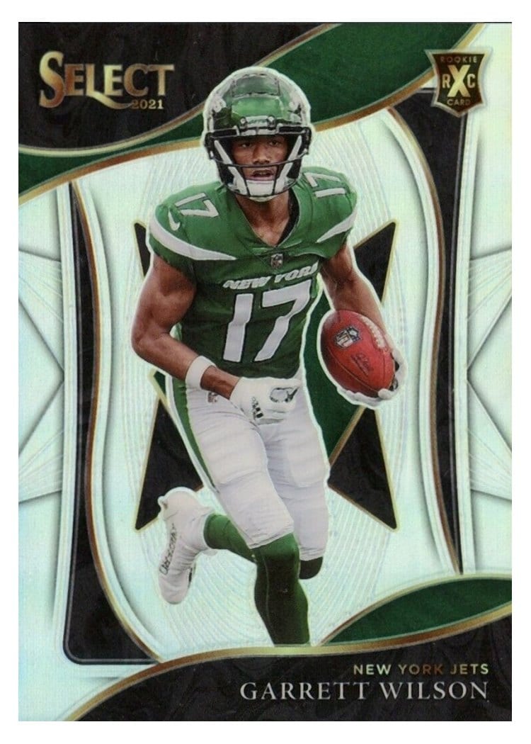 2021 Panini Select Base Set Garrett Wilson #412 card