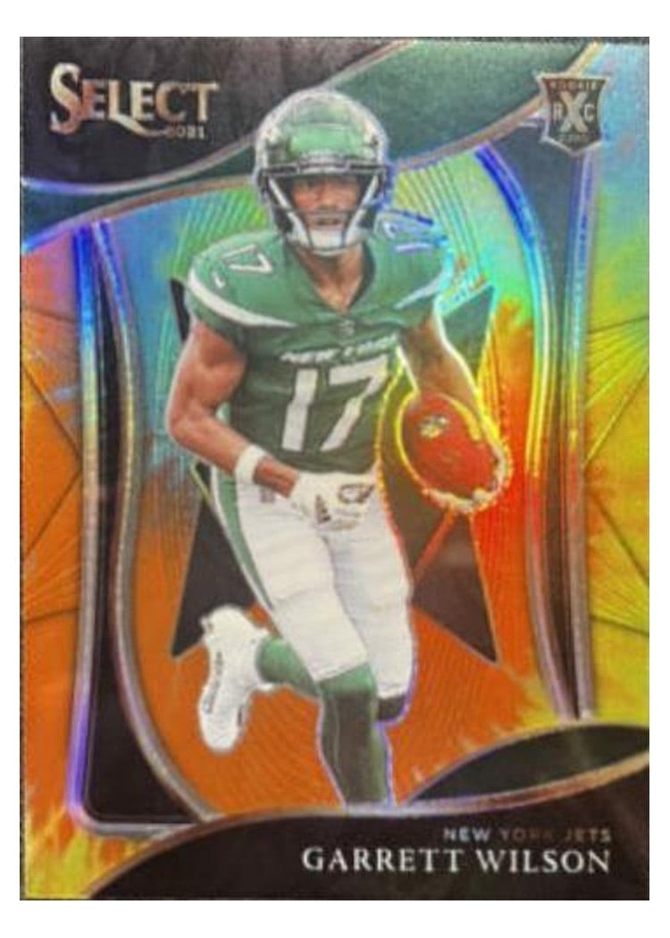 2021 Panini Select Base Set Garrett Wilson #412 card