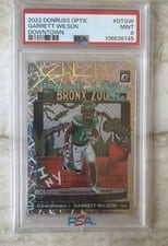 2022 Donruss Optic Downtown Garrett Wilson #DT-GW card