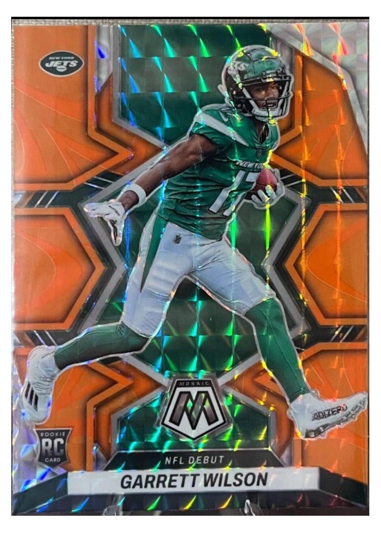 2022 Panini Mosaic Base Set Garrett Wilson #276 card