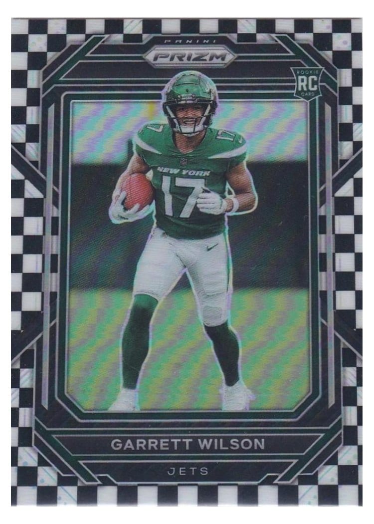 2022 Panini Prizm Base Set Garrett Wilson #309 card