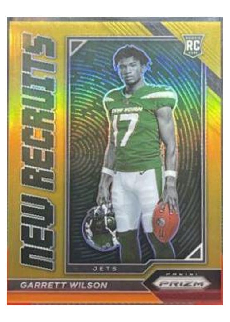 2022 Panini Prizm Base Set Garrett Wilson #309 card