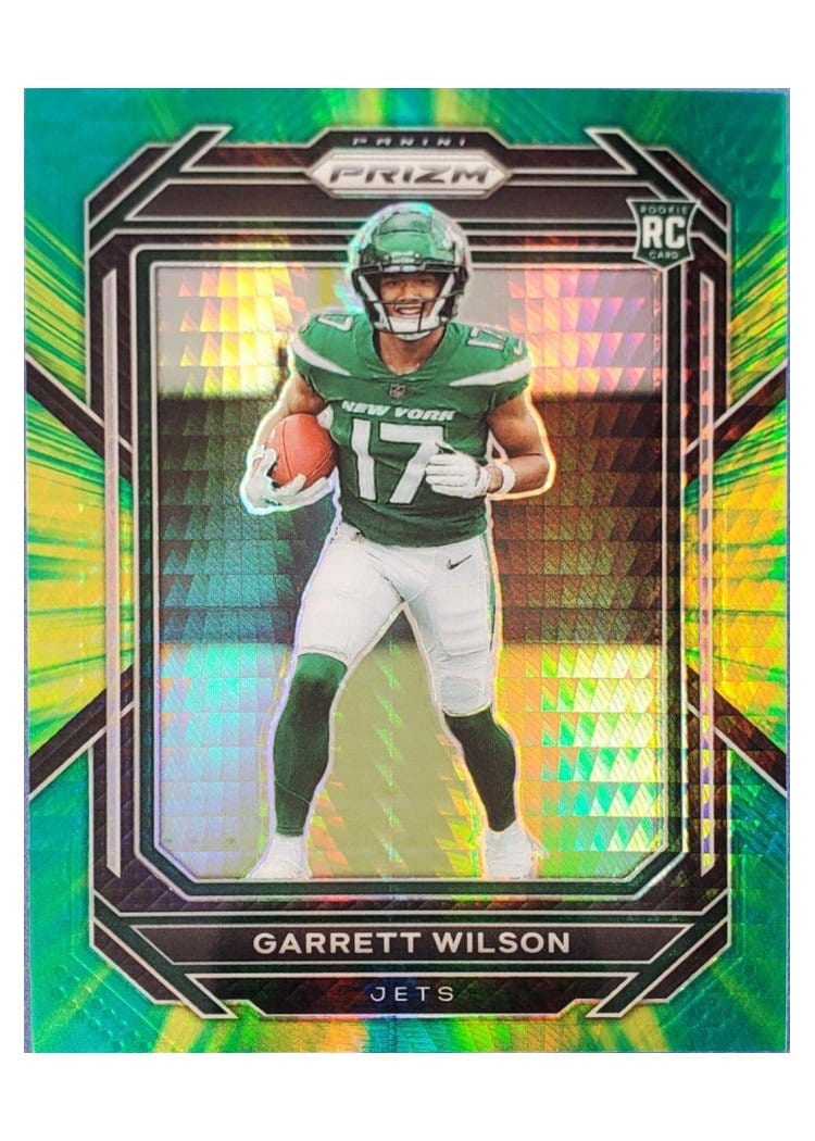 2022 Panini Prizm Base Set Garrett Wilson #309 card