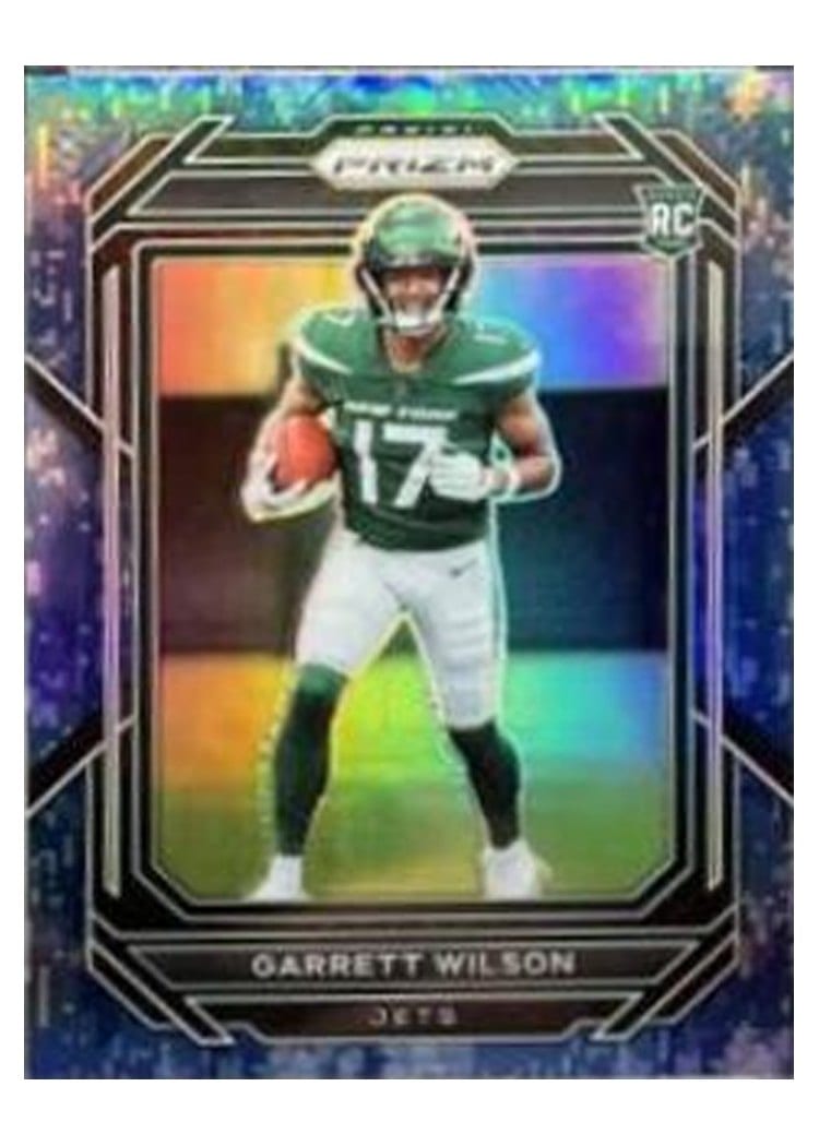 2022 Panini Prizm Base Set Garrett Wilson #309 card