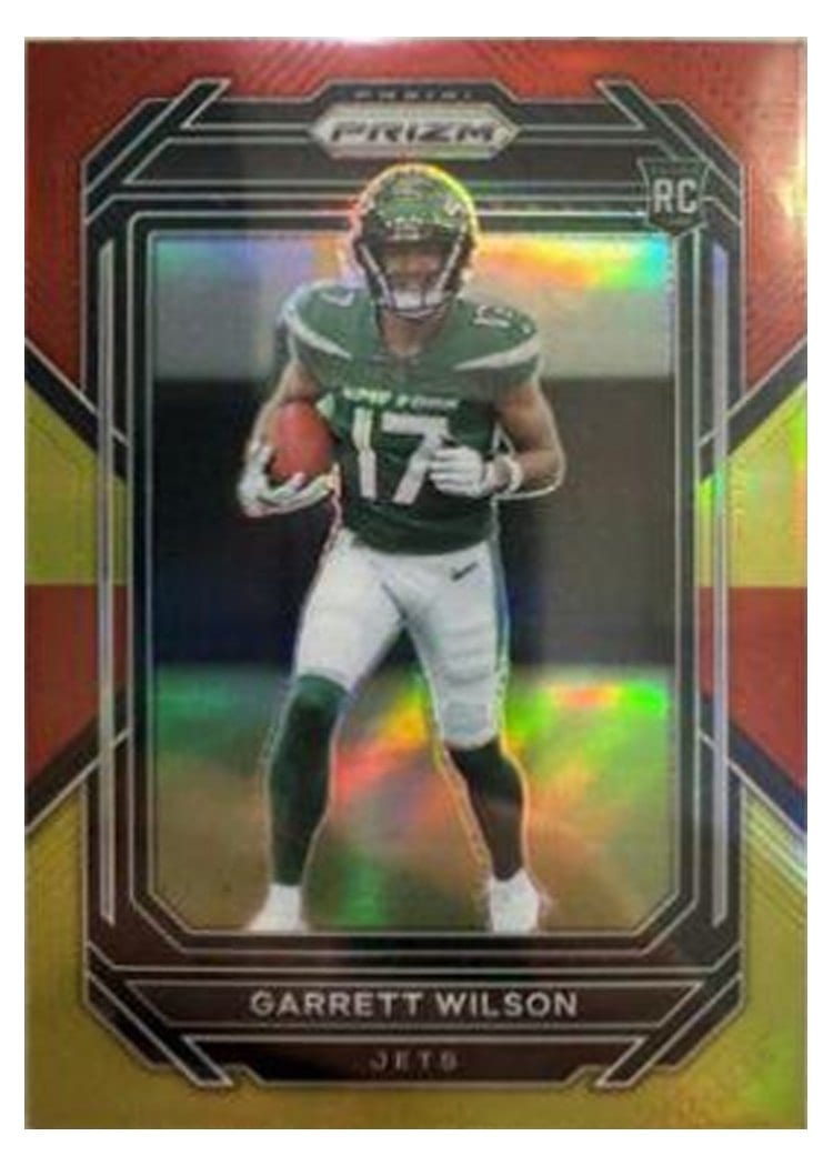2022 Panini Prizm Base Set Garrett Wilson #309 card