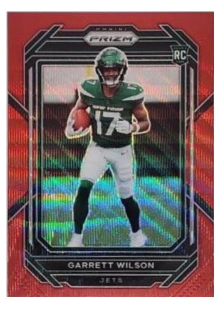 2022 Panini Prizm Base Set Garrett Wilson #309 card