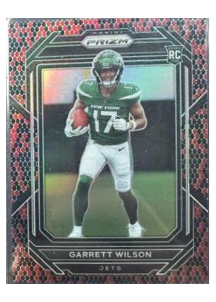 2022 Panini Prizm Base Set Garrett Wilson #309 card