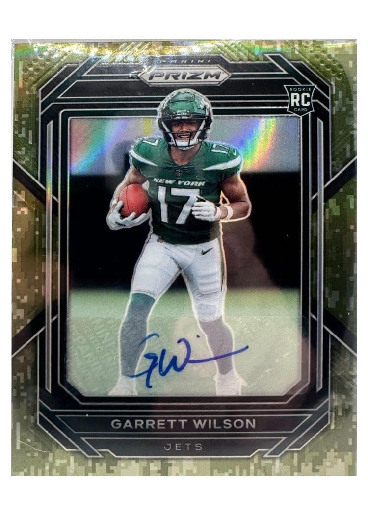 2022 Panini Prizm Base Set Garrett Wilson #309 card