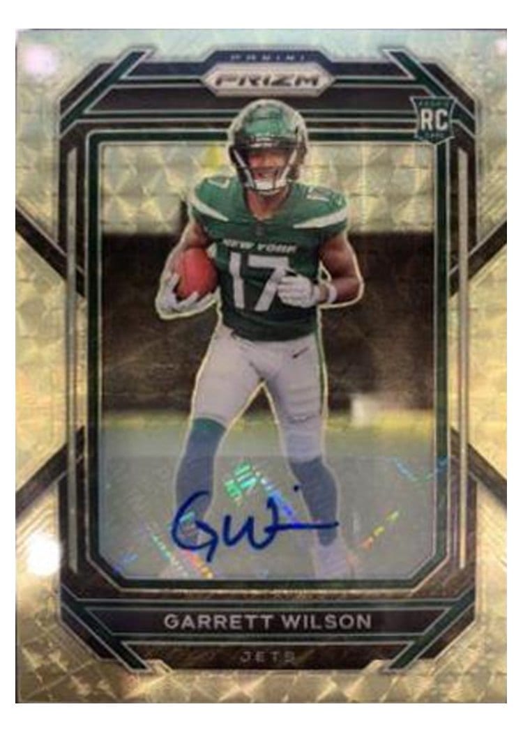 2022 Panini Prizm Base Set Garrett Wilson #309 card