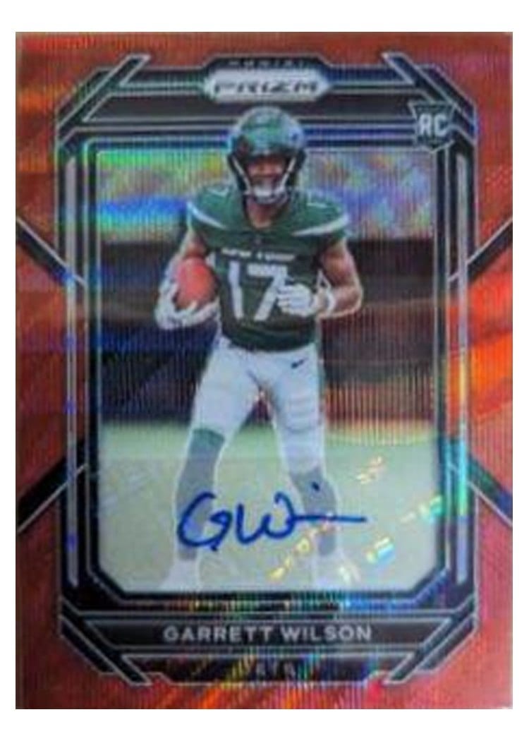 2022 Panini Prizm Base Set Garrett Wilson #309 card