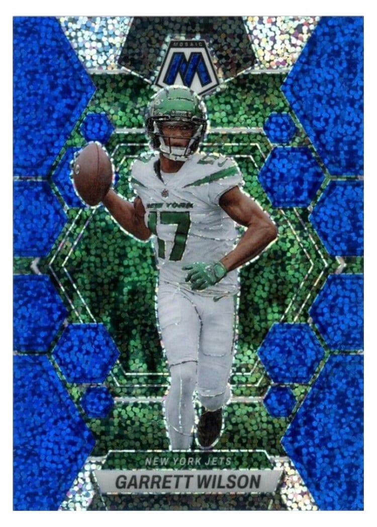 2023 Panini Mosaic Base Set Garrett Wilson #75 card