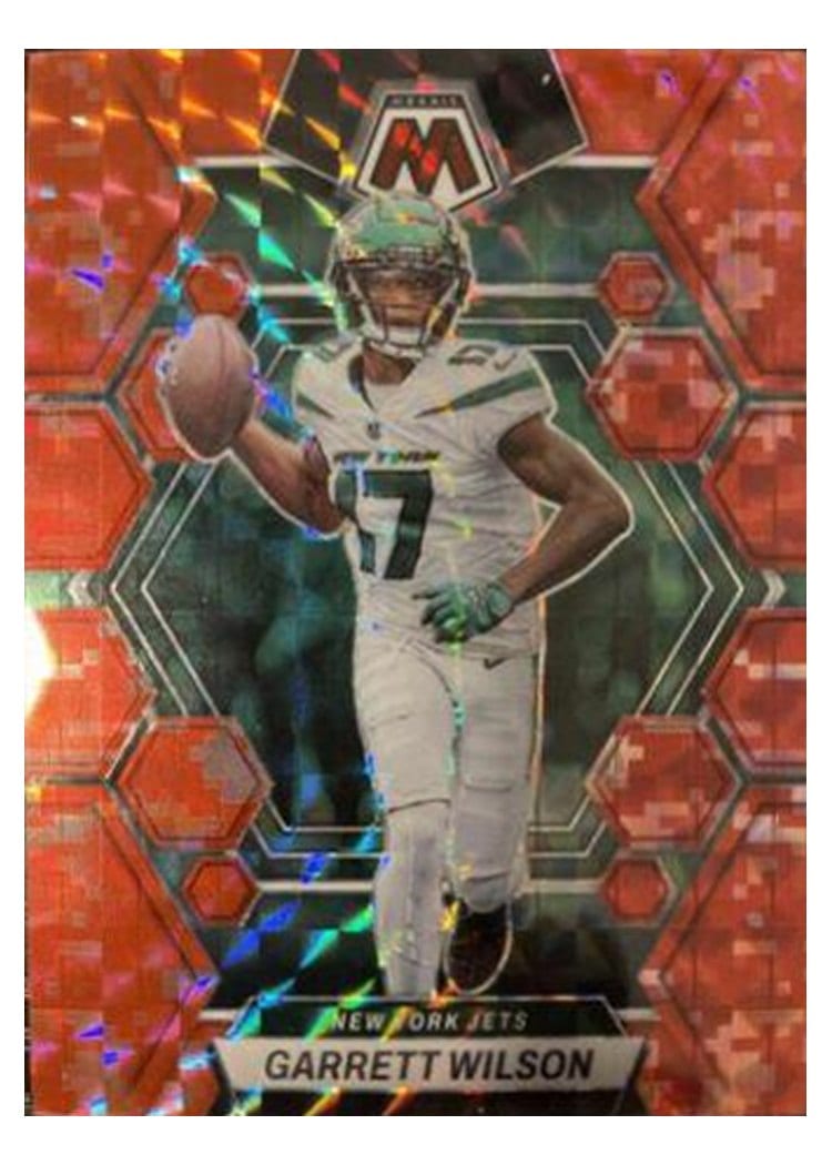 2023 Panini Mosaic Base Set Garrett Wilson #75 card