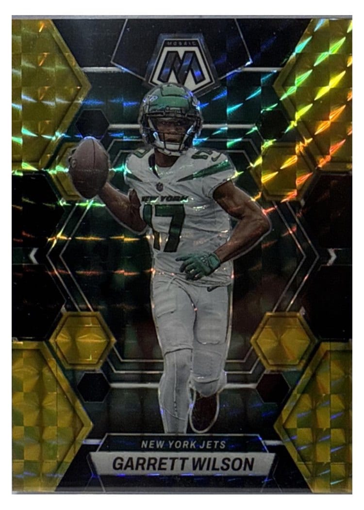 2023 Panini Mosaic Base Set Garrett Wilson #75 card
