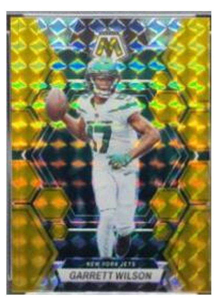 2023 Panini Mosaic Base Set Garrett Wilson #75 card