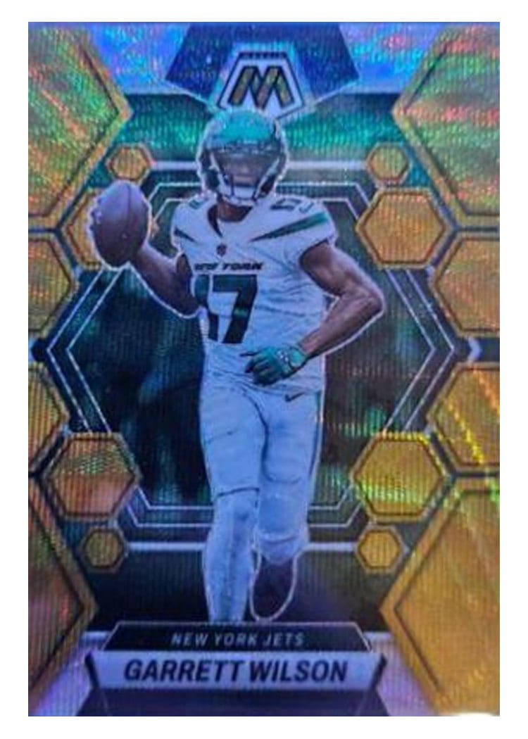 2023 Panini Mosaic Base Set Garrett Wilson #75 card