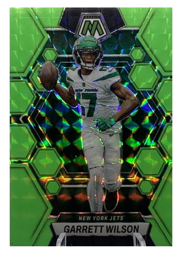 2023 Panini Mosaic Base Set Garrett Wilson #75 card