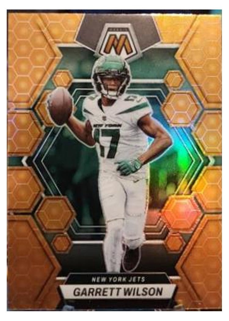 2023 Panini Mosaic Base Set Garrett Wilson #75 card