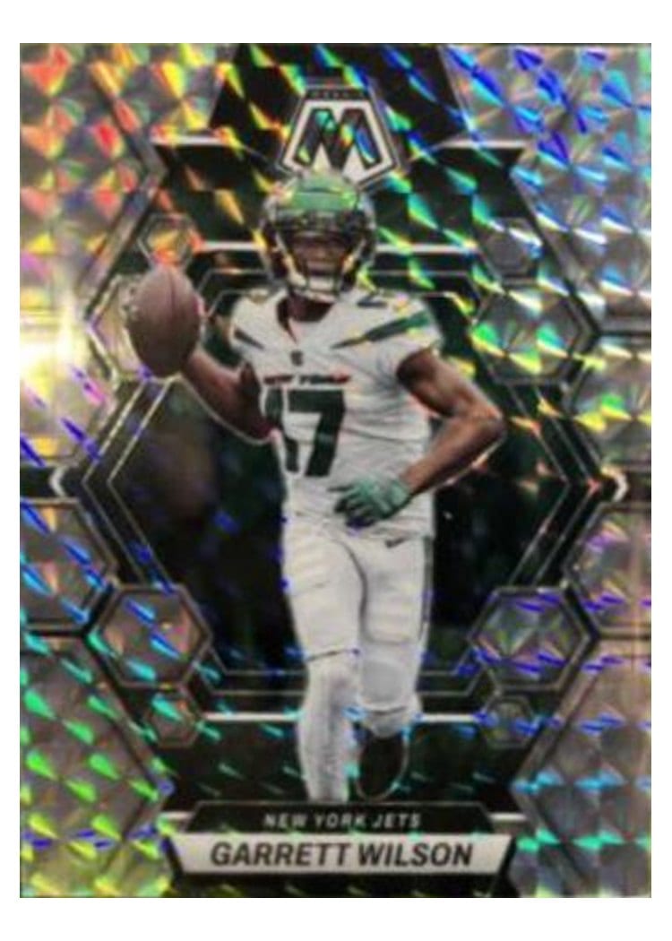 2023 Panini Mosaic Base Set Garrett Wilson Mosaic #75 card