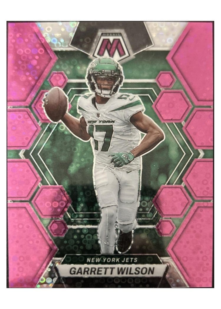 2023 Panini Mosaic Base Set Garrett Wilson #75 card
