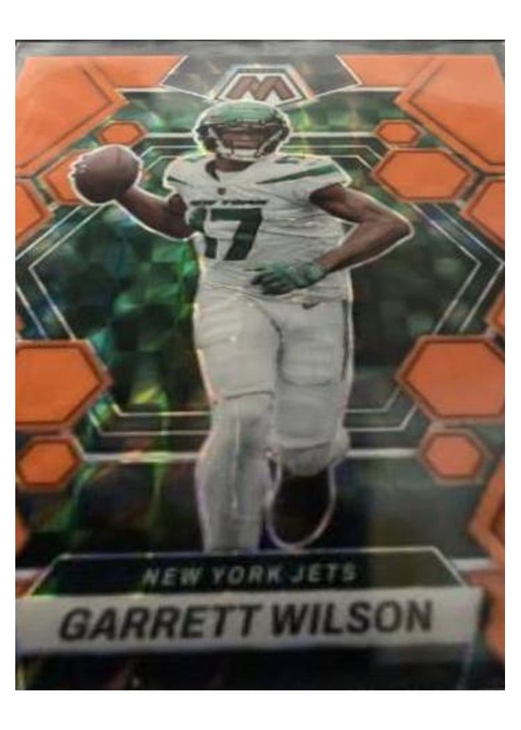 2023 Panini Mosaic Base Set Garrett Wilson #75 card