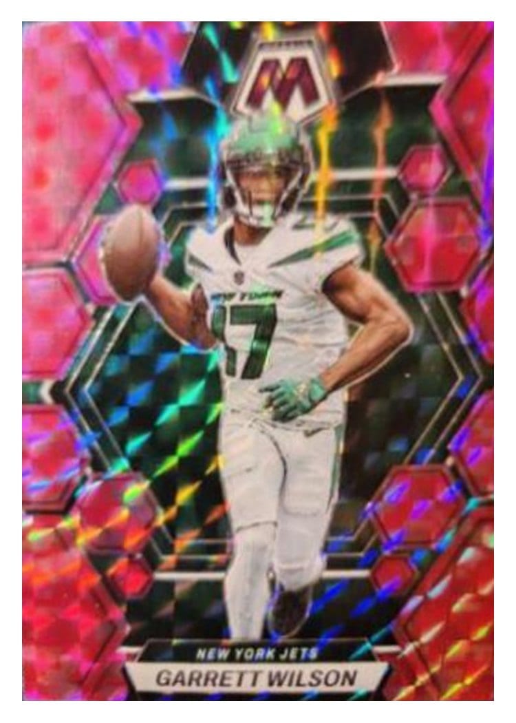 2023 Panini Mosaic Base Set Garrett Wilson #75 card