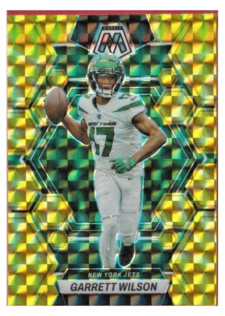 2023 Panini Mosaic Base Set Garrett Wilson #75 card