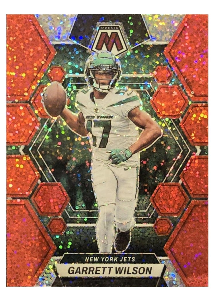 2023 Panini Mosaic Base Set Garrett Wilson #75 card