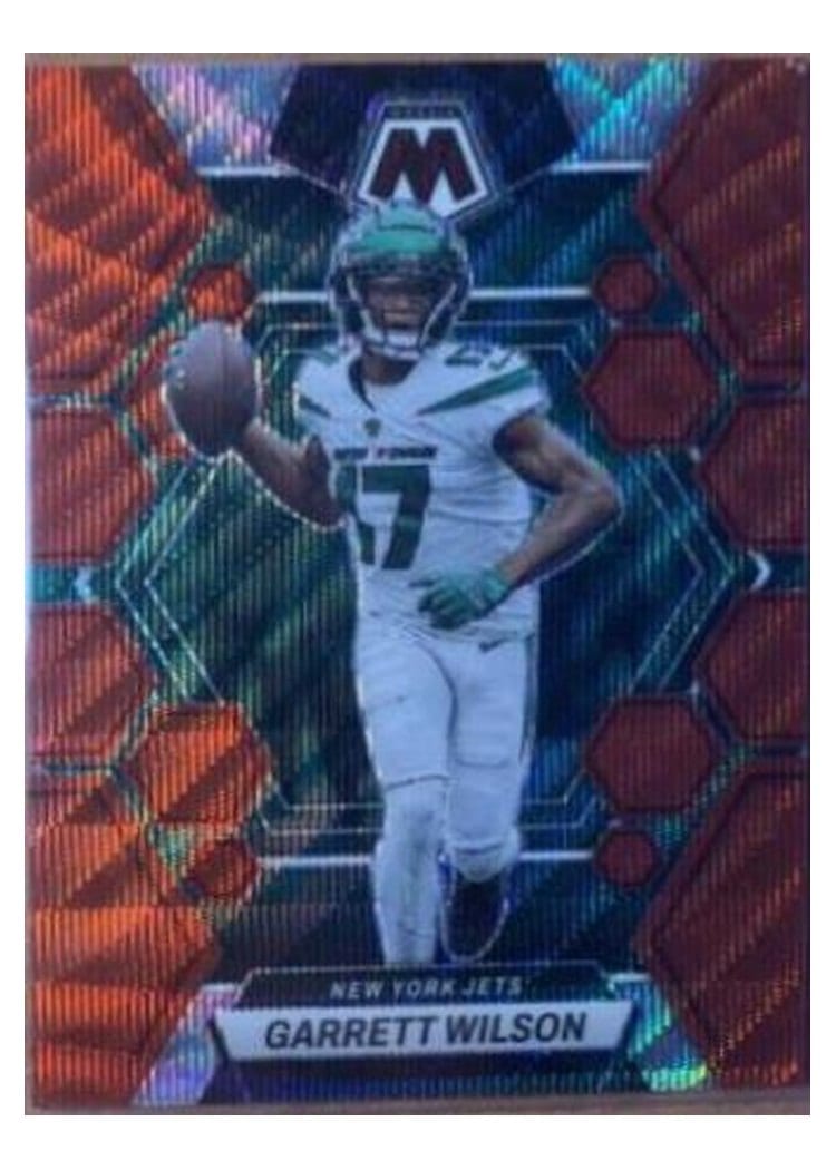 2023 Panini Mosaic Base Set Garrett Wilson #75 card