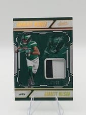 2024 Panini Absolute Absolute Heroes Memorabilia Garrett Wilson #AHM-GWN card
