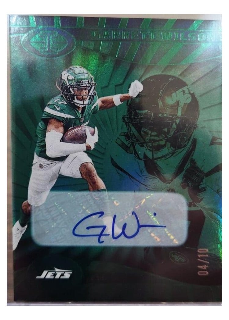 2024 Panini Illusions Base Trophy Collection Signatures Garrett Wilson #69 card