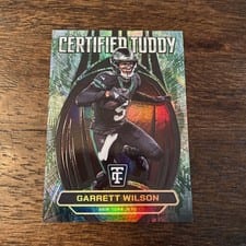 2024 Panini Totally Certified Certified Tuddy Garrett Wilson #14 card
