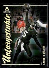 2025 Panini Luminance Unforgettable Garrett Wilson #19 card