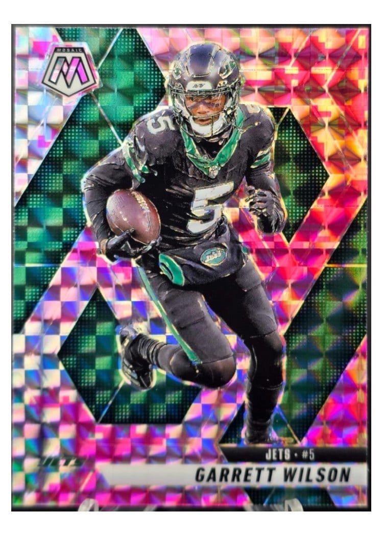 2025 Panini Mosaic Base Set Garrett Wilson #23 card