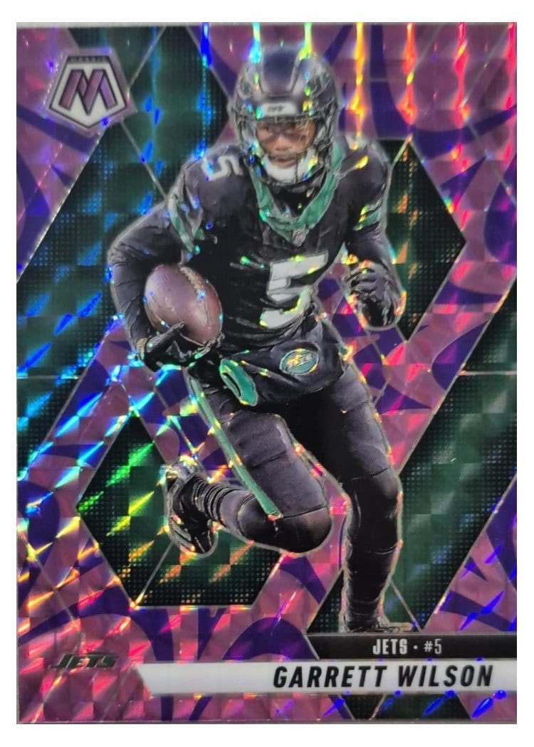 2025 Panini Mosaic Base Set Garrett Wilson #23 card