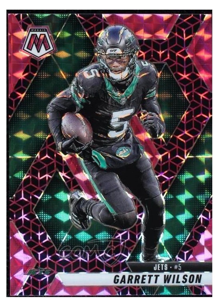 2025 Panini Mosaic Base Set Garrett Wilson #23 card