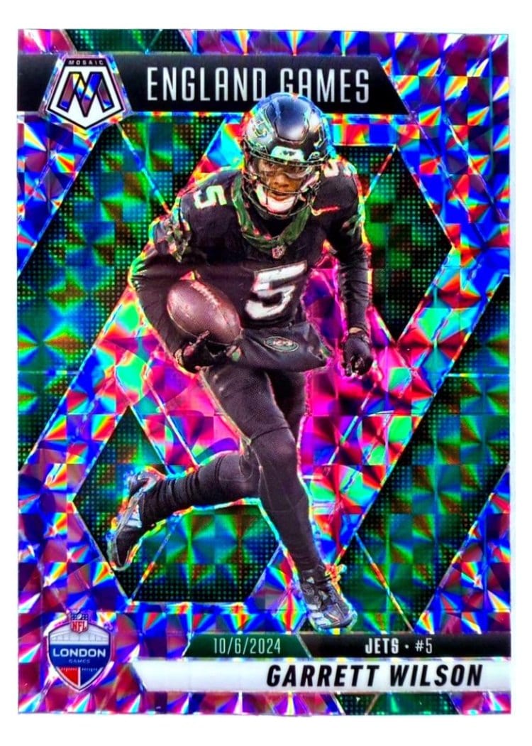 2025 Panini Mosaic Base Set Garrett Wilson #252 card