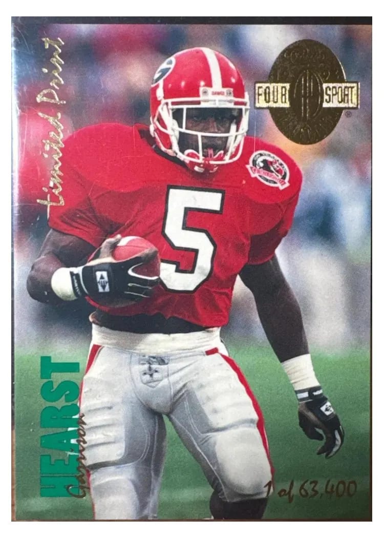 1993 Classic Four Sport Garrison Hearst #LP-12 card