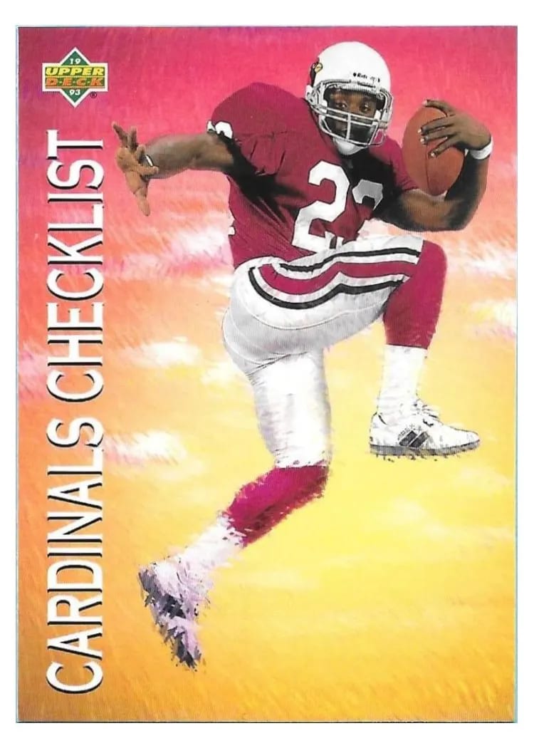 1993 Upper Deck Garrison Hearst #69 card